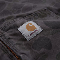 Carhartt Duck Active Jacket - Camo Duck / Green / Graphite thumbnail