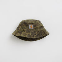 Carhartt Duck Bucket Hat - Camo Duck / Green / Office Green thumbnail