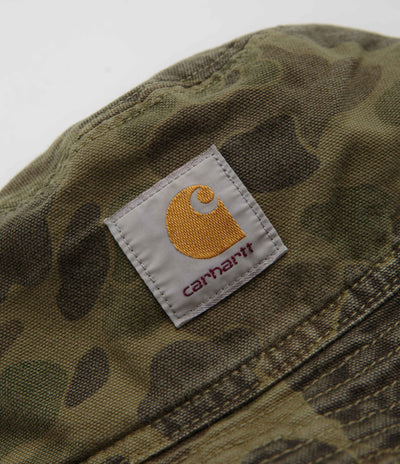 Carhartt Duck Bucket Hat - Camo Duck / Green / Office Green