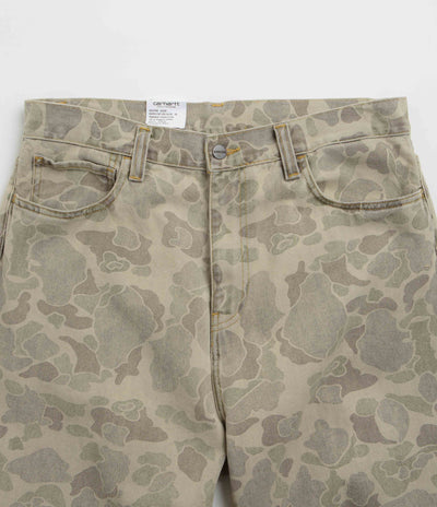 Carhartt Duck Landon Pants - Camo Duck / Black