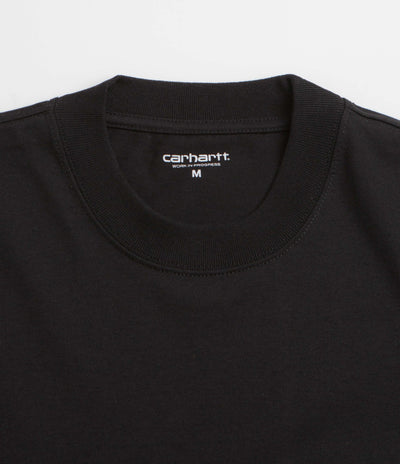 Carhartt Eldon Pocket T-Shirt - Black