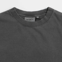 Carhartt Felt Script Crewneck Sweatshirt - Black / Black thumbnail