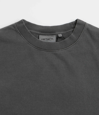 Carhartt Felt Script Crewneck Sweatshirt - Black / Black