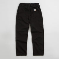 Carhartt Flint Pants - Dyed Black thumbnail