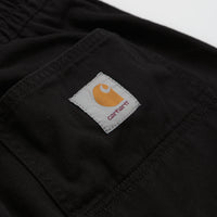 Carhartt Flint Pants - Dyed Black thumbnail