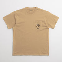 Carhartt Fragments Pocket T-Shirt - Dusty Hamilton Brown / Black thumbnail