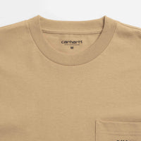 Carhartt Fragments Pocket T-Shirt - Dusty Hamilton Brown / Black thumbnail