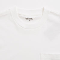 Carhartt Fragments Pocket T-Shirt - White / Black thumbnail