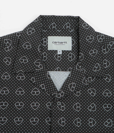 Carhartt Furoshiki Short Sleeve Shirt - Furoshiki Print / Black