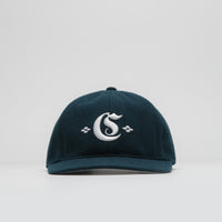 Carhartt Greatest Hits Logo Cap - Deep Lagoon / Wax thumbnail