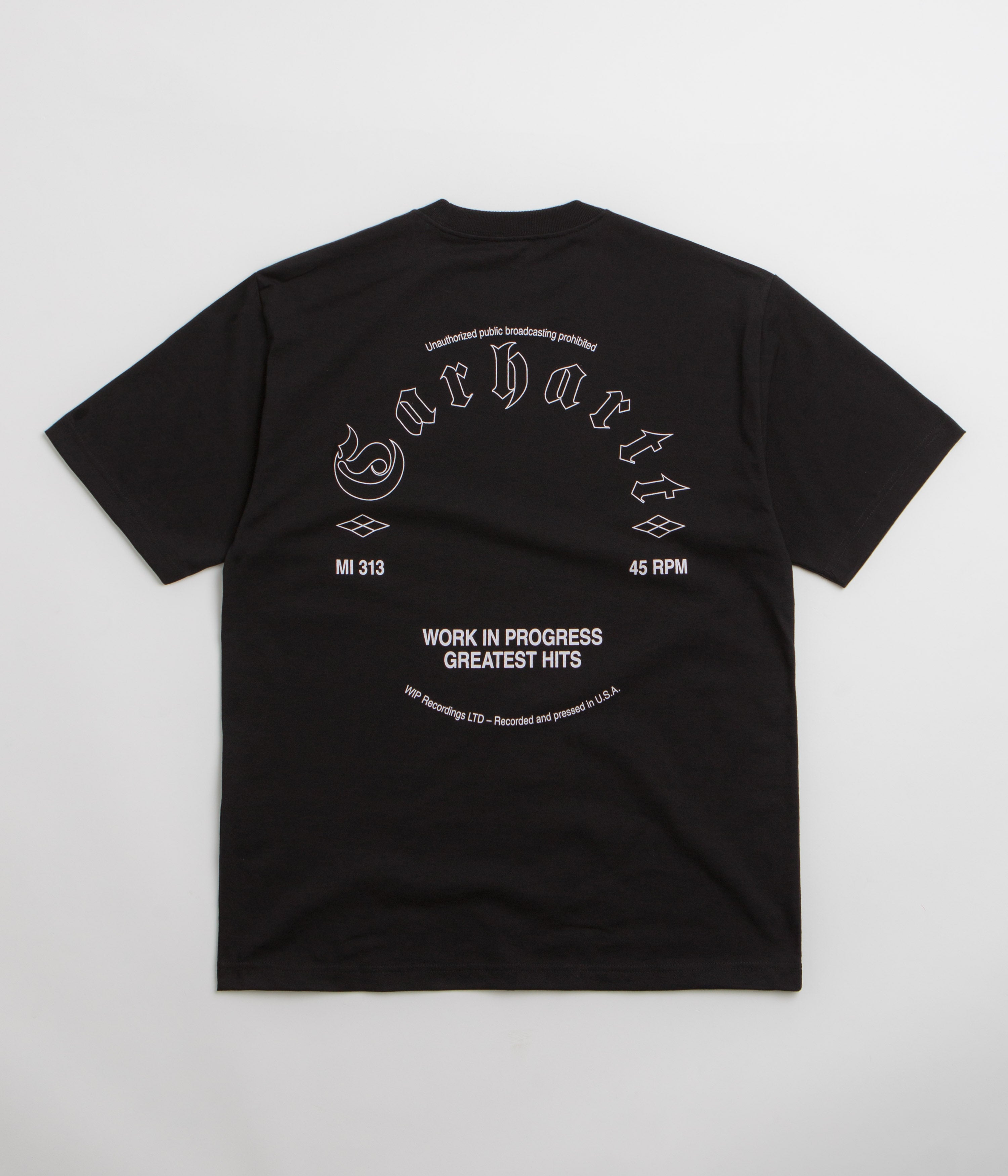 Carhartt x Trojan Records King Of Sound T-Shirt - Trojan Black | Flatspot