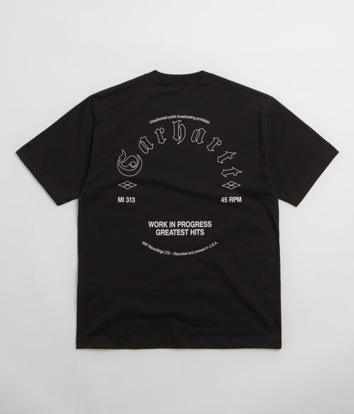 Carhartt Greatest Hits T-Shirt - Black / White