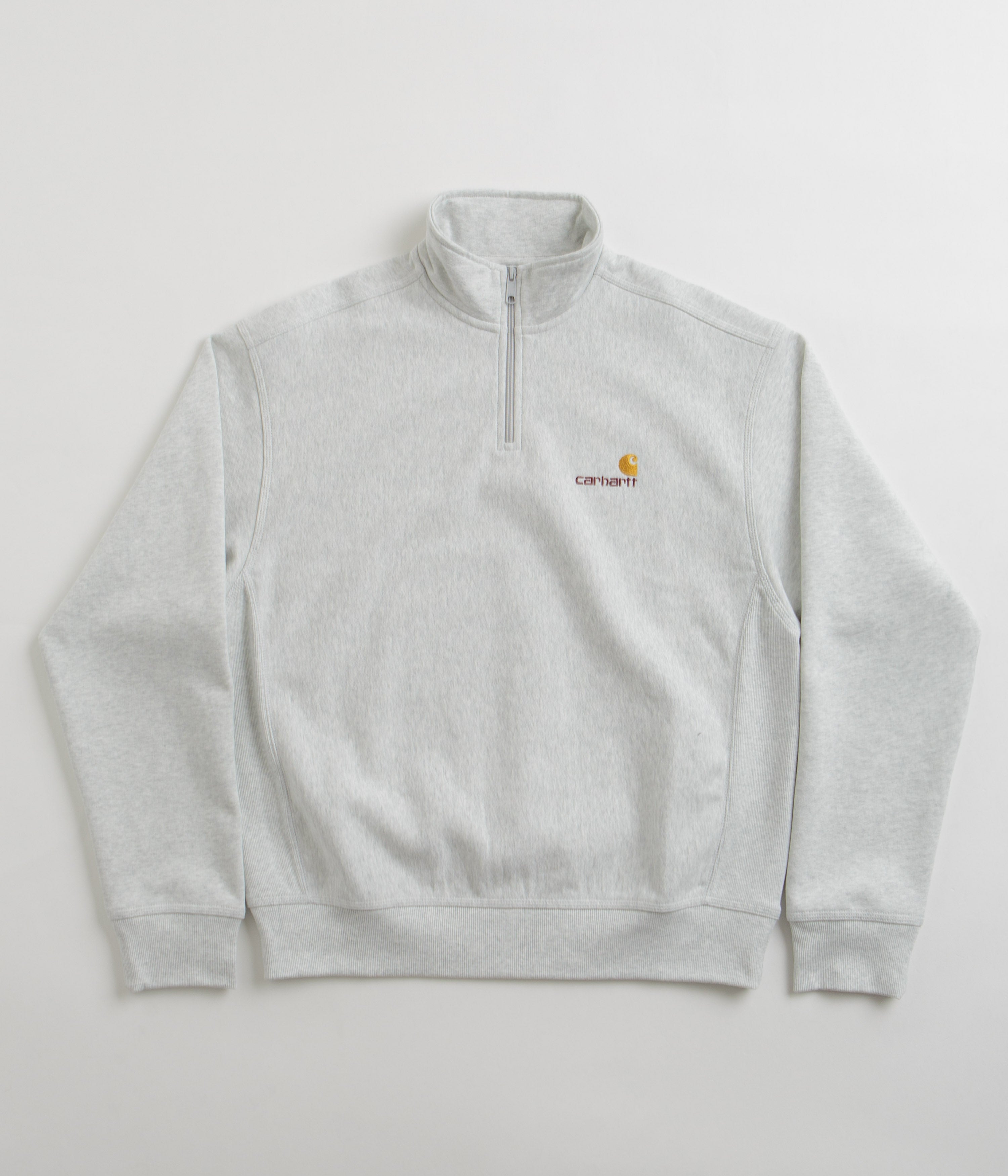 Carhartt team script half zip outlet sweat