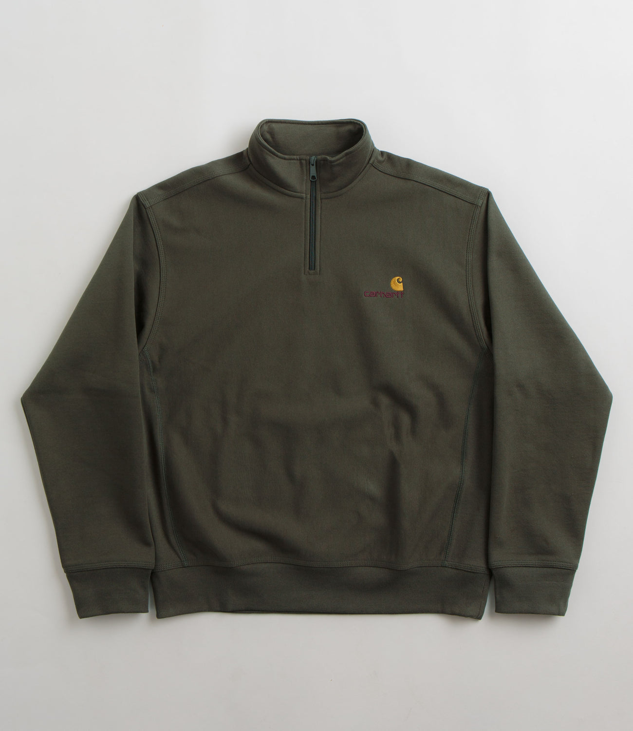 Carhartt American Script Hoodie - Plant