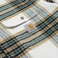 Carhartt Hawkins Shirt - Hawkins Check / Wax / Larch thumbnail