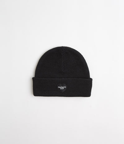 Carhartt Heart Patch Beanie - Black