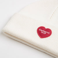 Carhartt Heart Patch Beanie - Wax thumbnail