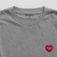 Carhartt Heart Patch T-Shirt - Grey Heather thumbnail