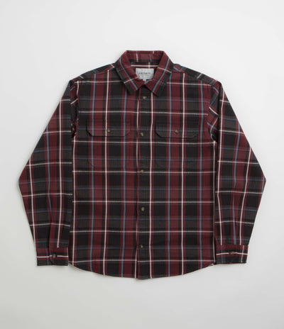 Carhartt Hobart Shirt - Hobart Check / Black