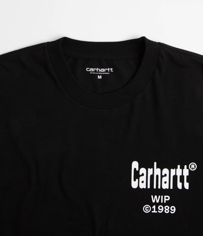 Carhartt Home T-Shirt - Black / White