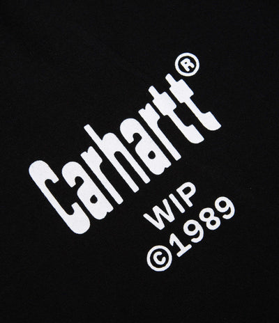 Carhartt Home T-Shirt - Black / White