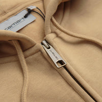 Carhartt Hooded Chase Jacket - Dusty Hamilton Brown / Gold thumbnail