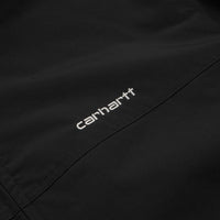 Carhartt Hooded Sail Jacket - Black / White thumbnail