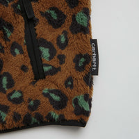 Carhartt Jebson Fleece - Camo Leo / Tamarind / Black thumbnail