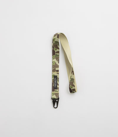 Carhartt Jude Keychain - Camo Duck Jacquard / Green