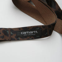 Carhartt Jude Keychain - Camo Leo Jacquard / Tamarind thumbnail