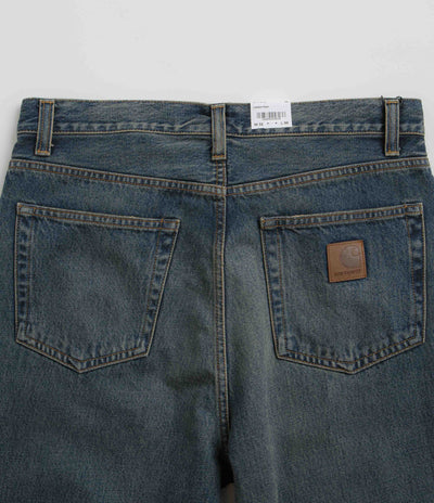 Carhartt Landon Pants - Blue Worn Used Wash