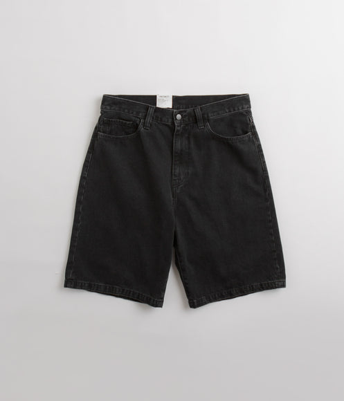 Carhartt Landon Shorts - Black Stone Washed