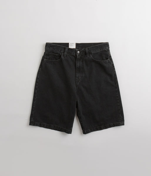 Carhartt Landon Shorts - Black Stone Washed | Flatspot