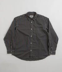 Carhartt Ligety Stripe Poplin Shirt - Black / Wax