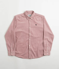 Carhartt Madison Cord Shirt - Glassy Pink / Black