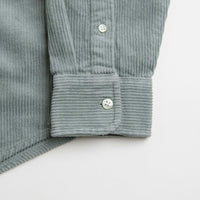 Carhartt Madison Cord Shirt - Glassy Teal / Black thumbnail