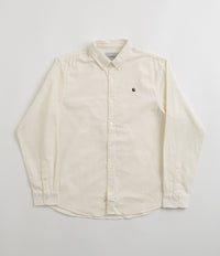 Carhartt Madison Fine Cord Shirt - Wax / Black