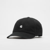 Carhartt Madison Logo Cap - Black / White thumbnail