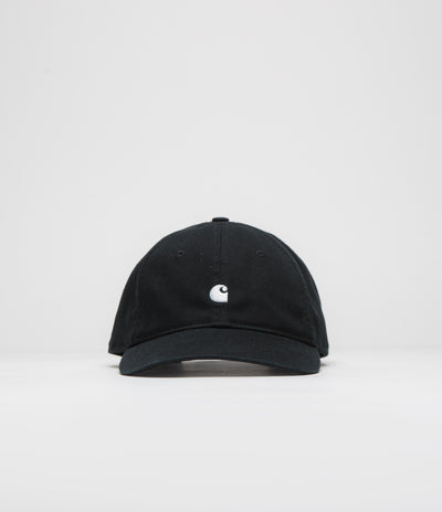 Carhartt Madison Logo Cap - Black / White