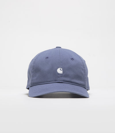 Carhartt Madison Logo Cap - Blue Iris / White