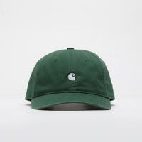 Carhartt Madison Logo Cap - Conifer / White thumbnail