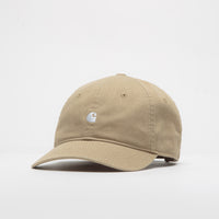 Carhartt Madison Logo Cap - Leather / White thumbnail