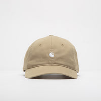 Carhartt Madison Logo Cap - Leather / White thumbnail