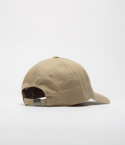 Carhartt Madison Logo Cap - Leather / White