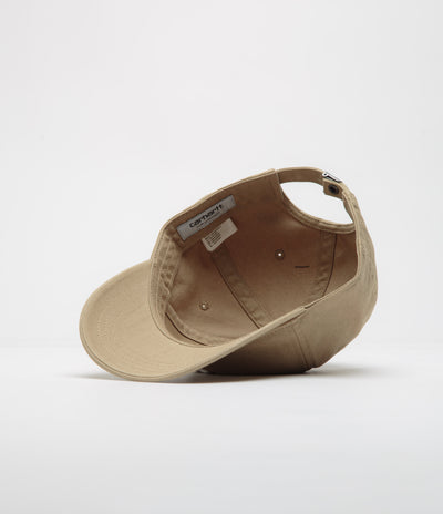 Carhartt Madison Logo Cap - Leather / White