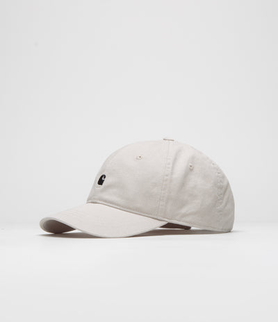 Carhartt Madison Logo Cap - Moonbeam / Black