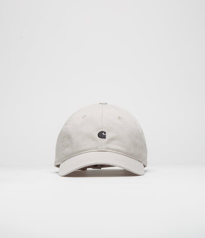 Carhartt Madison Logo Cap - Moonbeam / Black