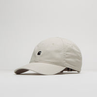 Carhartt Madison Logo Cap - Moonbeam / Black thumbnail