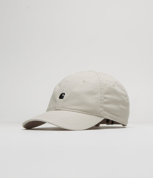 Carhartt Madison Logo Cap - Moonbeam / Black