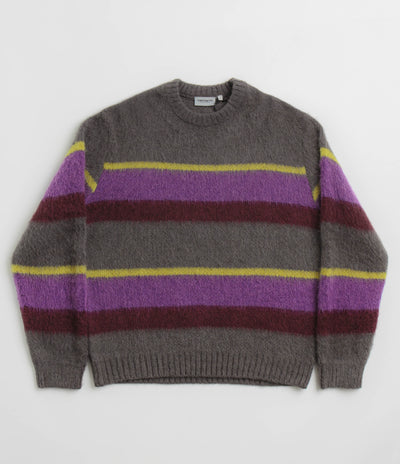 Carhartt Merton Crewneck Sweatshirt - Sundling Stripe / Aura